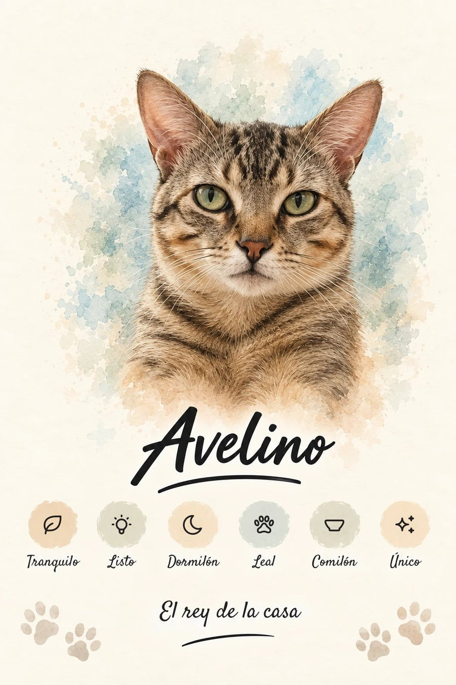 Retrato de Avelino en Estilo Clásico